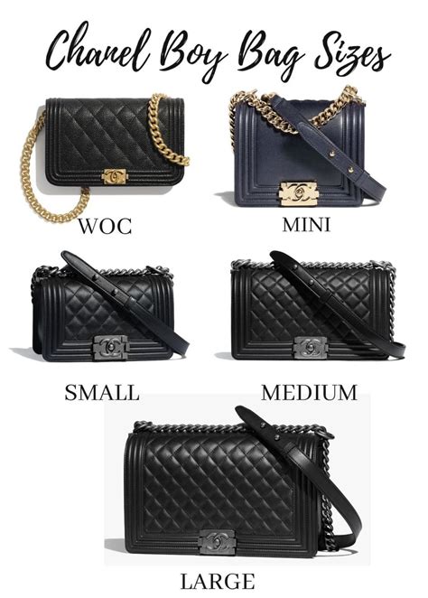 chanel boy handbag sizes|boy chanel bag price.